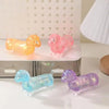 Glitter Dachshund Squishy Stress Relief Squeeze Toy