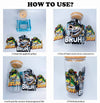 NHL Nashville Predators Hockey Heart UV DTF Cup Wrap Stickers