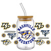 Nashville Predators NHL Hockey Glass Wrap Transfer Sticker