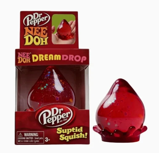 NeeDoh Squishy Sodas Fidget Cube - Dr. Pepper, Sprite, Pepsi, Fanta