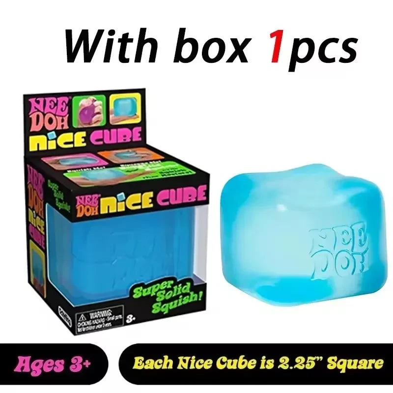 NeeDoh Squishy Sodas Fidget Cube - Dr. Pepper, Sprite, Pepsi, Fanta