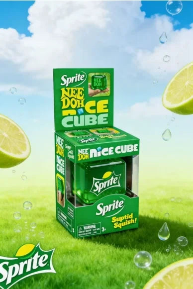 NeeDoh Squishy Sodas Fidget Cube - Dr. Pepper, Sprite, Pepsi, Fanta