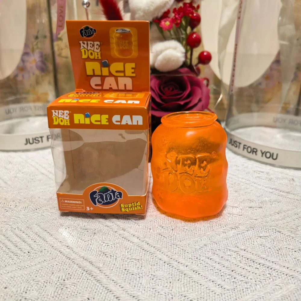 NeeDoh Squishy Soda Can Fidget Toy