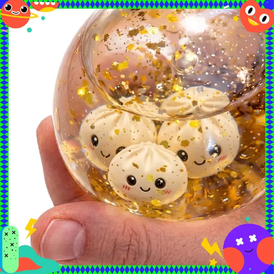Glitter Dumpling Fidget Toy