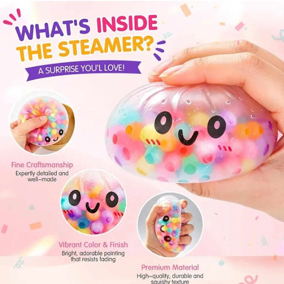 Rainbow Dumpling Squishy Sensory Toy
