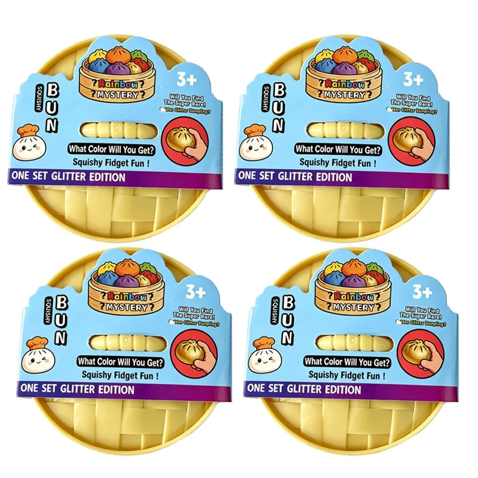 Rainbow Dumpling Squishy Sensory Toy