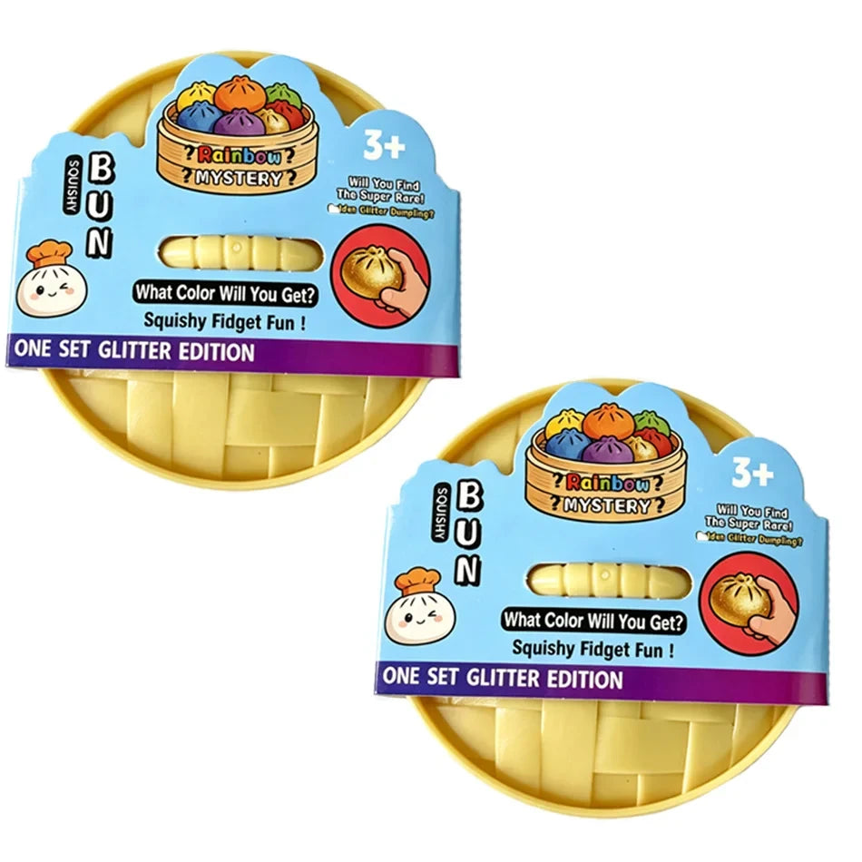 Rainbow Dumpling Squishy Sensory Toy