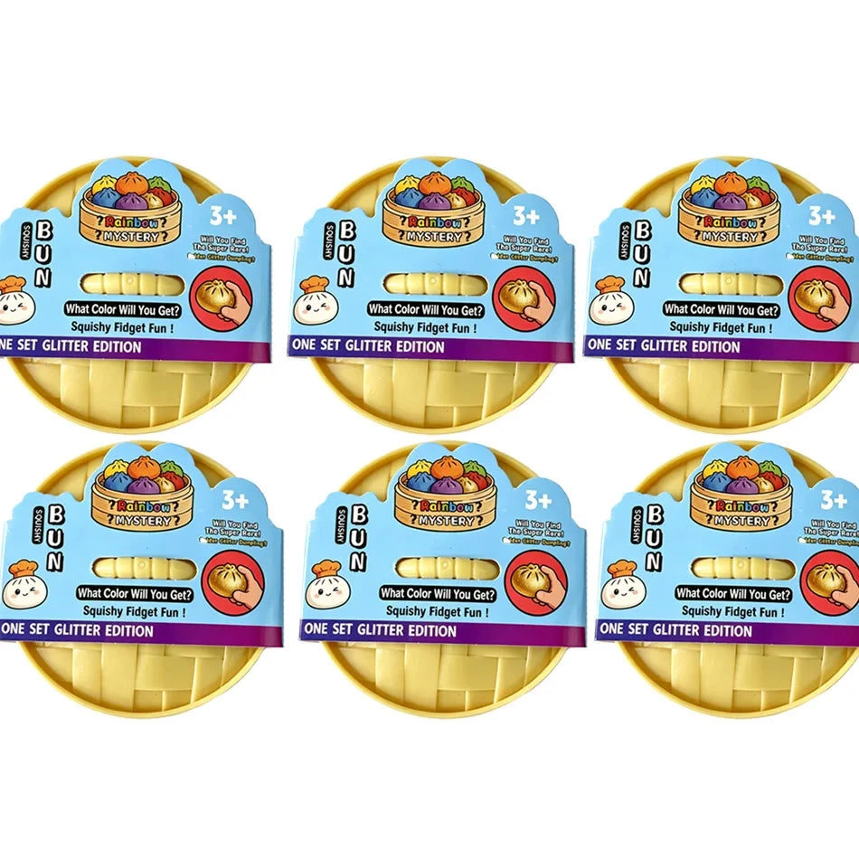 Rainbow Dumpling Squishy Sensory Toy