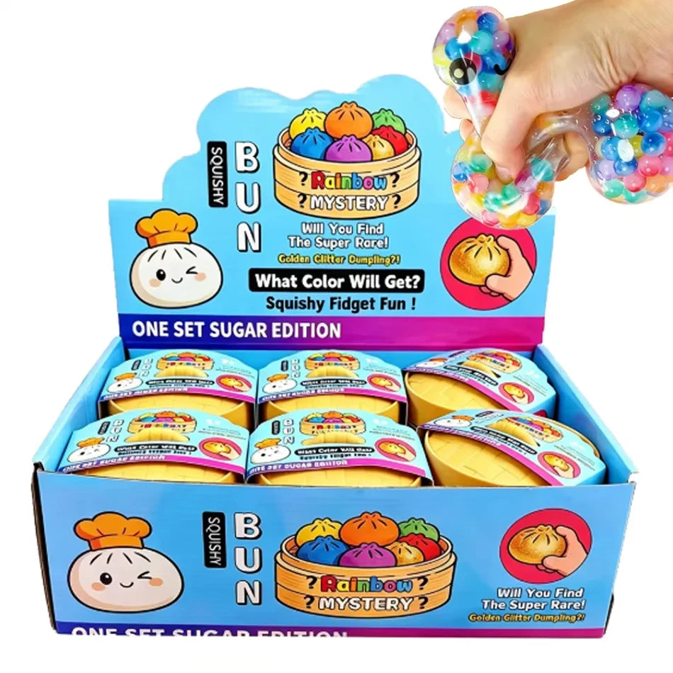Rainbow Dumpling Squishy Sensory Toy