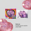 NeeDoh Good Vibes Only Squishy Heart Shaped Fidget Toy