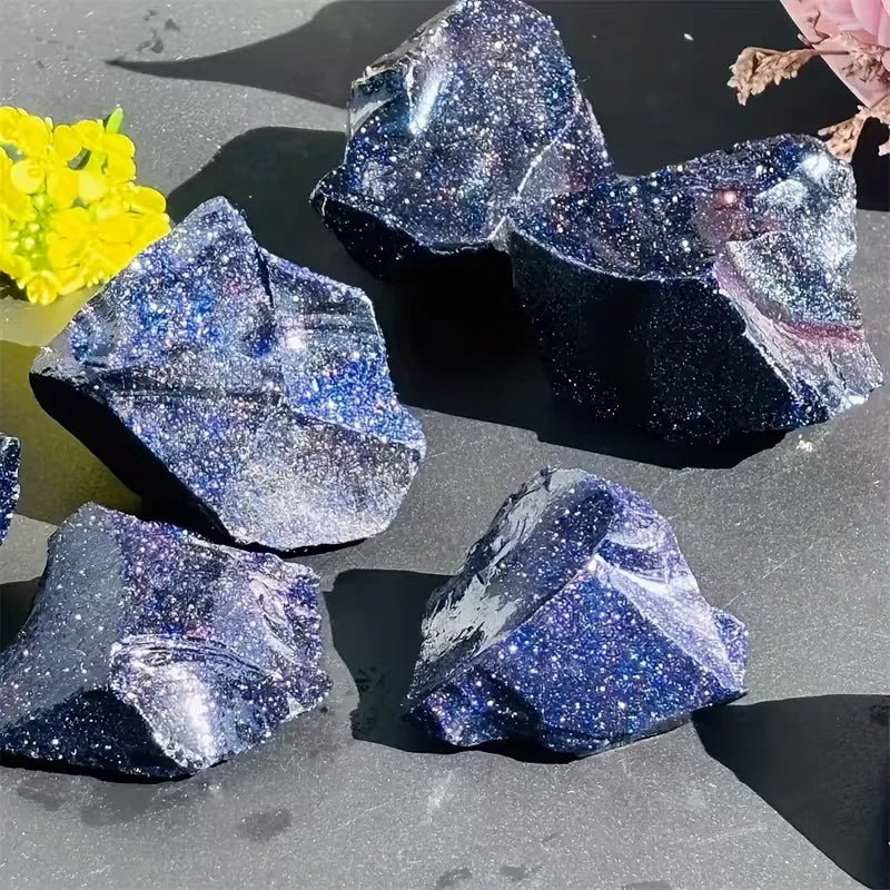 Raw Blue Sandstone Crystal Stone