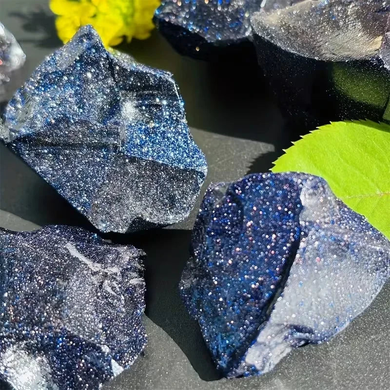 Raw Blue Sandstone Crystal Stone