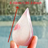Pink Agate Water Drop Crystal
