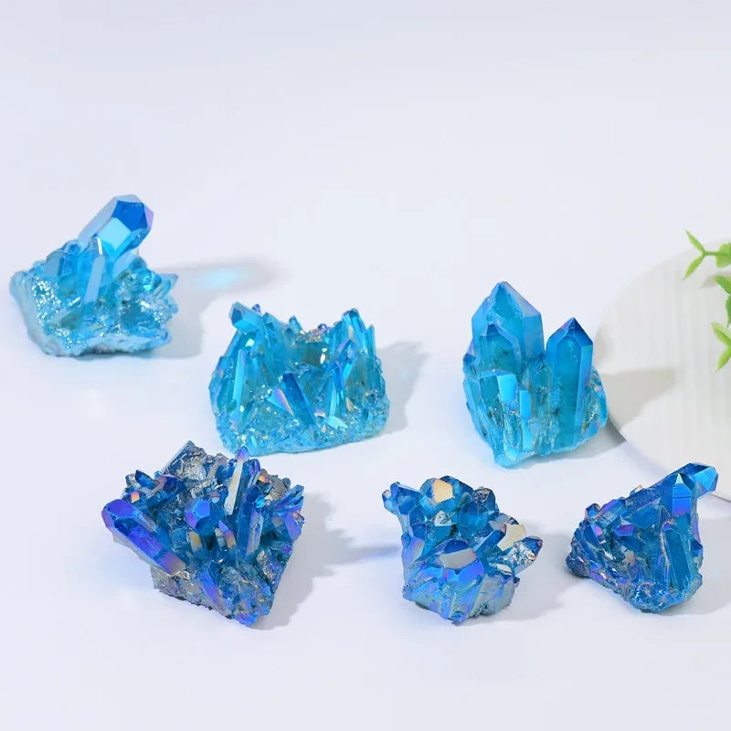 Sky Blue Quartz Natural Stone Crystal Cluster