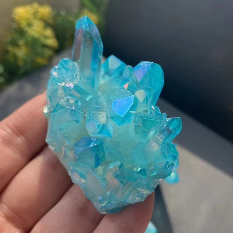 Sky Blue Quartz Natural Stone Crystal Cluster