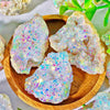 Raw Aura White Agate Crystal