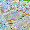 Raw Aura White Agate Crystal