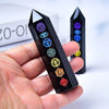 Natural Crystal Seven Chakra Tower