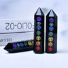 Natural Crystal Seven Chakra Tower