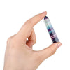 Natural Fluorite Quartz Crystal Wand
