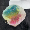 Natural Rainbow Crystal Geode