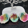 Natural Rainbow Crystal Geode