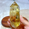 Raw Citrine Crystal Quartz Tower