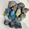 Natural Geode Crystal Azurite Malachite Mineral Specimen Stone