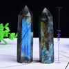 Natural Labradorite Crystal Point