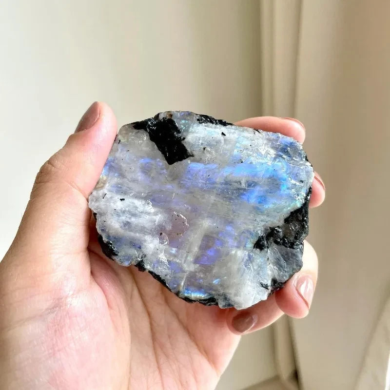 Raw Rainbow Moonstone Crystal