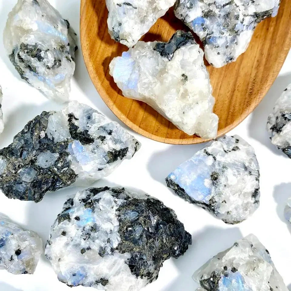 Raw Rainbow Moonstone Crystal