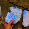 Raw Rainbow Moonstone Crystal