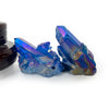 Electroplated Blue Geode Crystal Pillar