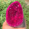 Pink Geode Quartz Cluster