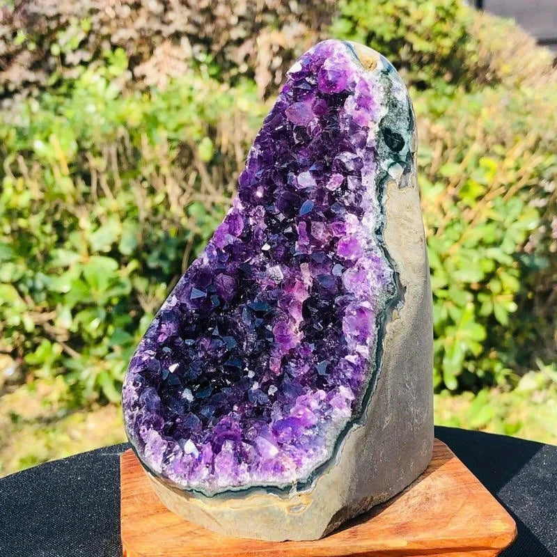 Natural Amethyst Rough Stone Crystal Cluster