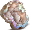 Kalifano Angel Aura Quartz Geode Crystal