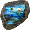 Large 1.25"-2" Raw Labradorite Meditation Crystal