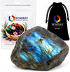 Large 1.25"-2" Raw Labradorite Meditation Crystal