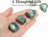 Large 1.25"-2" Raw Labradorite Meditation Crystal