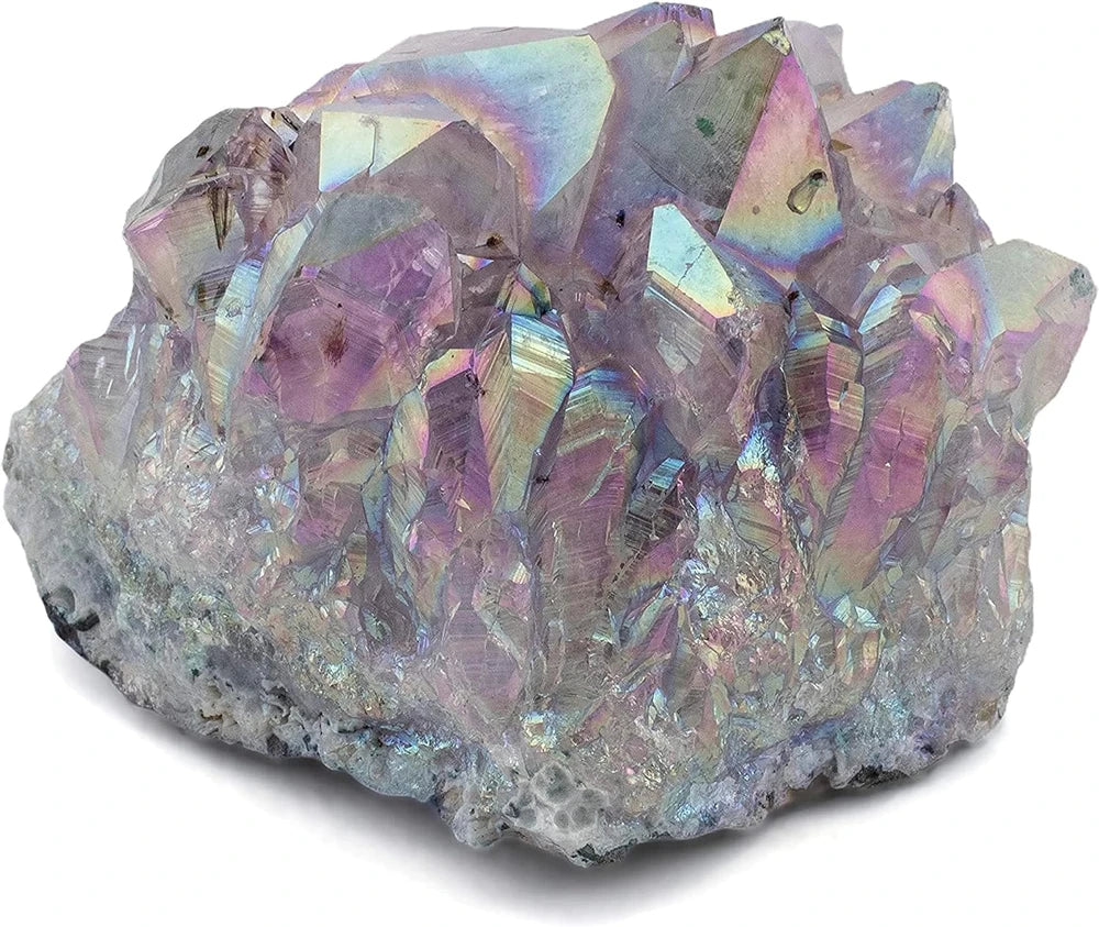 Angel Aura Amethyst Geode Crystal