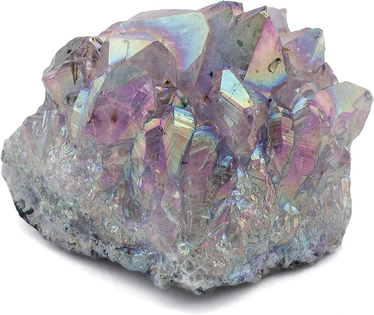 Angel Aura Amethyst Geode Crystal