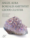 Angel Aura Amethyst Geode Crystal