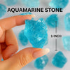 Large 1.25"-2" Raw Aquamarine Crystal Stone