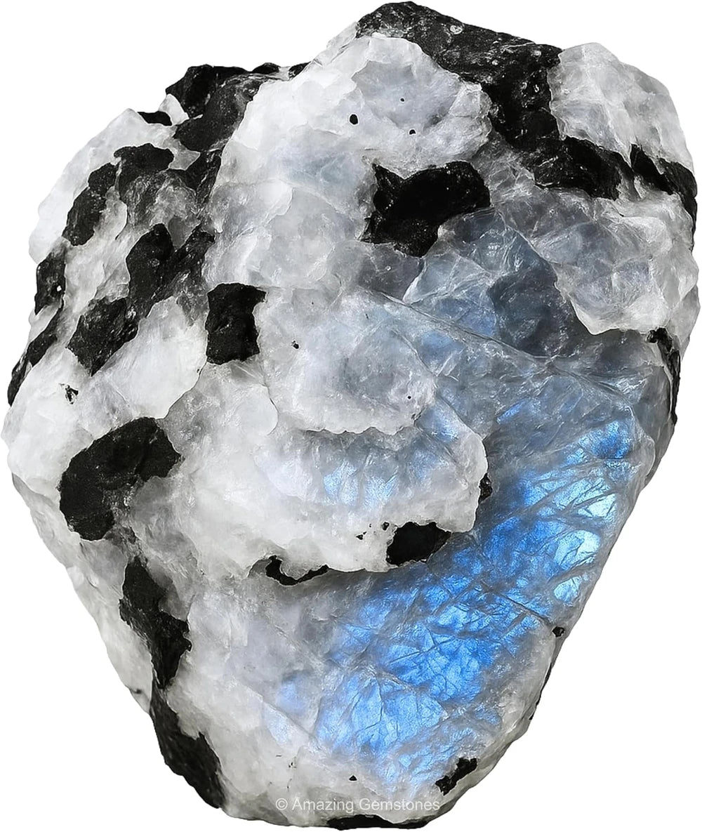 Raw Rainbow Moonstone Healing Crystal