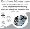 Raw Rainbow Moonstone Healing Crystal