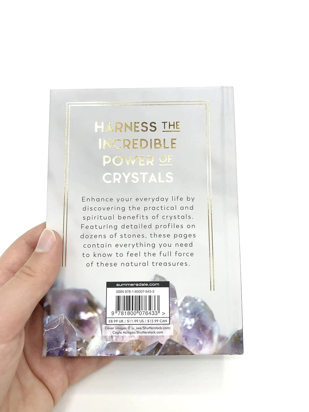 "The Little Book for Crystal Lovers" Hardback Guide Book