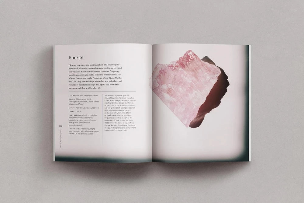 Crystal Healing Guide for Women Hardback Book