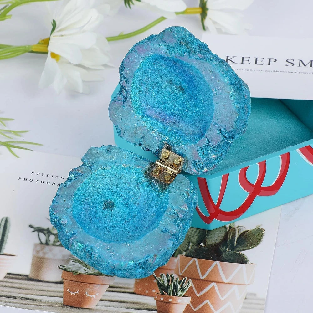 Blue Stone Ring Box for Proposal