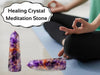 Amethyst Chevron Crystal Tower