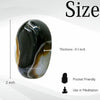 Large 45-50mm Black Onyx Crystal Palm Stone
